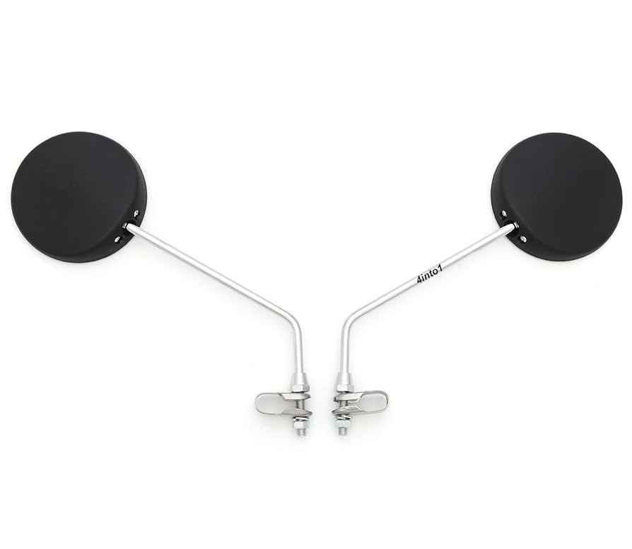 Amazon.com: Set of 2 Reproduction Black & Chrome Clamp-On